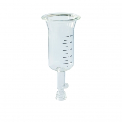 Glass vessel for two-piece 500 mL reactor (without parts for bottom drain valve)