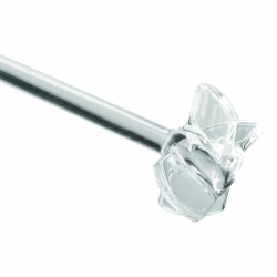 Pitched-blade stirrer (upward, four impellers, 45°, for 500/1000 mL OptiMax reactors)